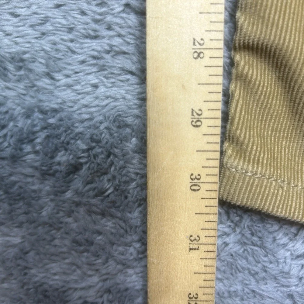 Levis 512 Pants Mens 30x32* Khaki Slim Tapered Micro‎ Corduroy Stretch 5 Pocket